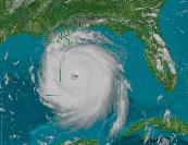 Hurricane Katrina in the Visible Channel